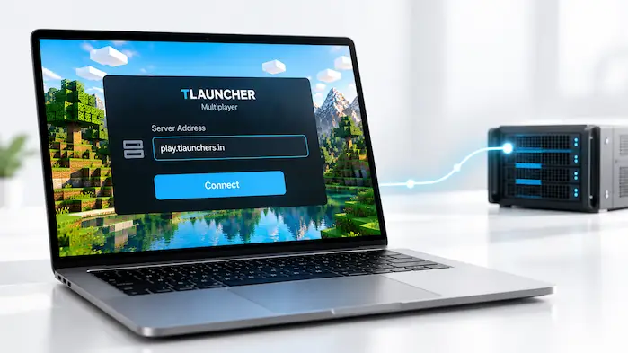 TLauncher server address and Minecraft server IP
